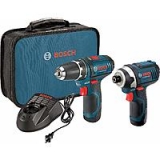 Bosch CLPK22-120 12V Max Li-Ion Drill/Driver & Impact Driver Kit
