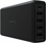 5-Port Sabrent 114W USB A & USB Type-C PD Smart USB Charging Station