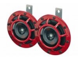 HELLA Loud Super Tone B133 Electric Horn Kit (Red/Black)