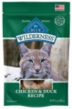 2oz. Blue Buffalo Wilderness Grain Free Cat Treats (Chicken & Duck)