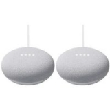 2-Pack Google Nest Mini (2nd Gen) + 2-Pack Deco Gear WFi Smart Plugs