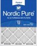 6-Pack Nordic Pure 20x25x1 MERV 12 Pleated AC Furnace Air Filters