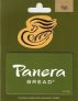 $50 Happy Eats Gift Card $40, $50 Panera Bread Gift Card