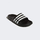 adidas Men's Duramo Slides (Dark Blue/Cloud White)