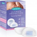 Lansinoh Disposable Nursing Pads: 36-Ct Stay Dry $2.85, 50-Ct Ultimate Protection