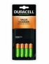 4-Count Duracell AA NiMH Batteries w/ Ion Speed 1000 NiMH Charger