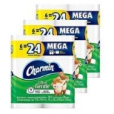 36-Count Charmin Mega Rolls Ultra Gentle Toilet Paper