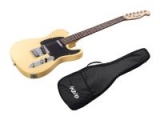 Monoprice Indio Retro Classic Electric Guitar w/ Gig Bag