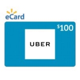Uber eGift Cards (Email Delivery): $100 for $90, $50 for $45, or $25 for