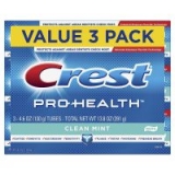 3-Pack 4.6oz Crest Pro-Health Smooth Formula Toothpaste (Clean Mint)