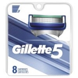 8-Count Gillette 5 Men’s Razor Blade Refills