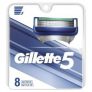 8-Count Gillette 5 Men’s Razor Blade Refills