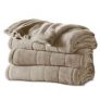Sunbeam Heated Electric Microplush Blanket: King $30 Queen $26 Full