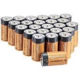 AmazonBasics Everyday Alkaline Batteries: 8-Pk 9V $7.15, 24-Pk C Cell