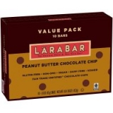 10-Count 1.6oz Larabar Gluten Free Bars (Peanut Butter Chocolate Chip)
