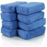8-Pack Chemical Guys Premium Grade Microfiber Applicators