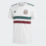 adidas Men’s Mexico Away Soccer Jersey (White/Green/Burgundy)