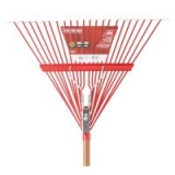 Ace Gardening Tools: 22″ Spring Brace or 24″ Poly Leaf Rake