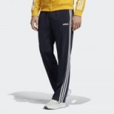adidas Men’s 3-Stripes Pants or Women’s Essentials Tricot Open Hem Pants