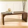 Southern Enterprises Clermont Wooden Slat Bench/Table (Espresso)