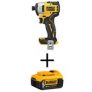 DeWALT Tools: Atomic 20V Max Brushless Impact Driver w/ XR 5.0AH Battery