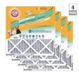 4-Pack Arm & Hammer Enhanced Allergen & Odor Control FPR 6 Air Filters