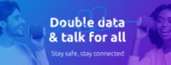 Tello Customers: Double Plan Data & Talk