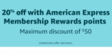 Select Amex MR Cardholders: Pay w/ Points, Get