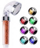 CNASA LED Shower Head 7 Color Changing Lights Filter Shower Head
