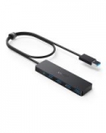 Anker 4-Port USB 3.0 Slim Hub w/ 2′ Cable