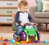 Mega Bloks Ride ‘n Chomp Croc w/ 25 Building Blocks