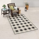 5′ x 7′ Sonoma Goods for Life Buffalo Check Indoor / Outdoor Area Rug
