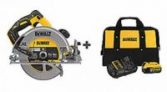 DeWALT 20-Volt MAX Li-ion Brushless 7-1/4″ Circular Saw + 5.0Ah Battery Kit