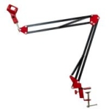 Deco Gear Microphone Suspension w/ Boom Scissor Arm Stand