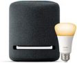 Echo Studio Dolby Atmos Smart Speaker & Hub + Philips Hue White Bulb