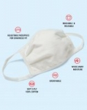 10-Pack Hanes Wicking Cool Comfort 3-Ply Reusable Masks
