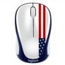 Logitech M317C Wireless Mouse (American Flag)