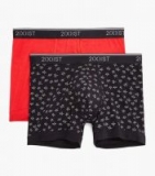 2(X)ist: 2-Pk Cotton Stretch No Show Trunk or 2-Pk Cotton Stretch Boxer Brief