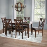 Sam’s Club Members: 7-Piece Edgewater Solid Wood Dining Furniture Set (Espresso)