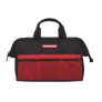 Craftsman 6-Pocket 13″ Wide Mouth Tool Bag (Black/Red)