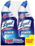 Lysol Power Toilet Bowl Cleaner 48oz (2 pk 24oz) $3.22 at Amazon