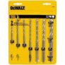 7-Piece DeWALT Carbide Masonry Drill Bit Set