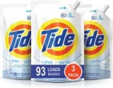9-Pack 48-Oz Tide HE Laundry Detergent Pouches (Free and Gentle)