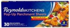 30-Count Reynolds Kitchens Pop-Up Parchment Paper Sheets (10.7″x13.6″)