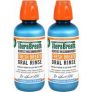 2-Pack 16oz TheraBreath Fresh Breath Oral Rinse (Icy Mint)