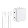 Costco Members: Ubio Labs USB-C + Lightning Cable 30-Watt Wall Charger Kit