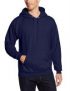 Hanes Men’s Pullover Ecosmart Fleece Hooded Sweatshirt (Navy)
