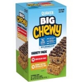 36-Pack 1.48oz. Quaker Big Chewy Granola Bars (Chocolate Chip + Peanut Butter)