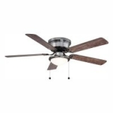 Hugger 52″ LED Ceiling Fan w/ Light Kit (Various Colors)