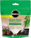 20-Count Miracle-Gro Quick Start Planting Tablets